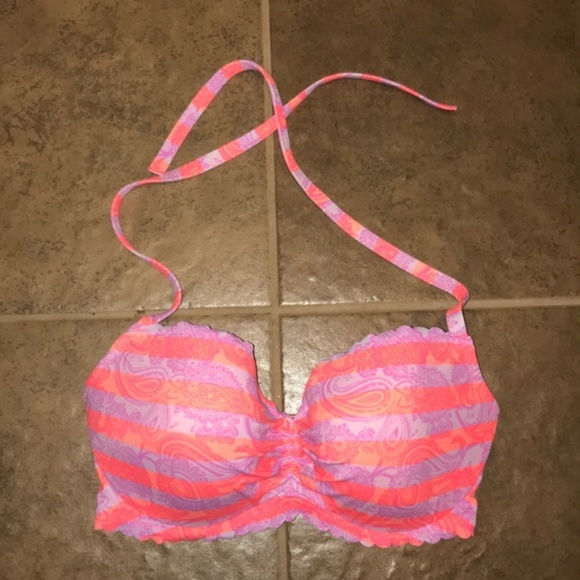 Victoria's Secret Other - Victoria Secret Paisley Stripe Bikini Top